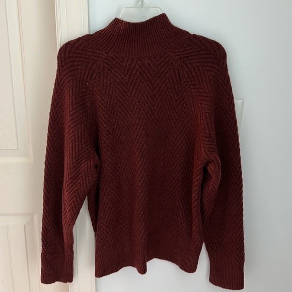 Abercrombie & Fitch Chunky Cable Knit Turtleneck Sweater - Picture 5 of 5